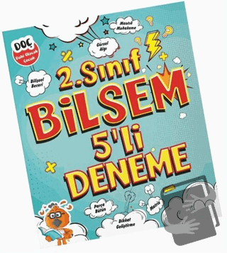 2. Sınıf Bilsem 5'li Deneme - Kolektif - Dahi Olacak Çocuk Yayınları -