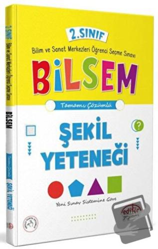 2. Sınıf Bilsem Hazırlık Şekil Yeteneği Tamamı Çözümlü - Kolektif - Ed