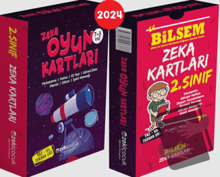 2. sınıf Bilsem Zeka Kartları / 7-8 Yaş Zeka Oyun Kartları - Kolektif 