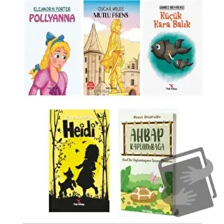 2. Sınıf Çocuk Edebiyatı Seti (5 Kitap) - Eleanor H. Porter - Yeti Kit