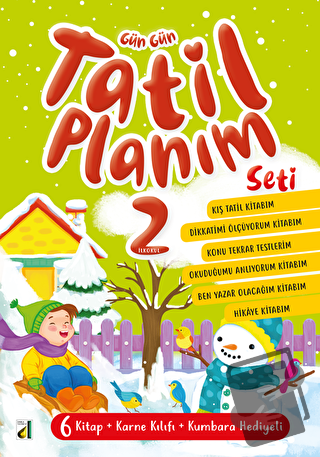 2. Sınıf Gün Gün Tatil Planım Seti - Abdullah Coşkun - Damla Yayınevi 