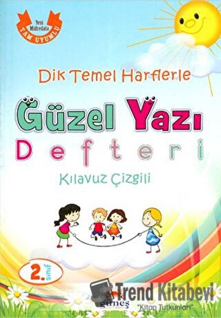 2. Sınıf Güzel Yazı Defteri, Kolektif, Güneş Yayın Dağıtım, Fiyatı, Yo