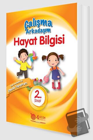 2. Sınıf Hayat Bilgisi Çalışma Arkadaşım - Kolektif - 4 Adım Yayınları