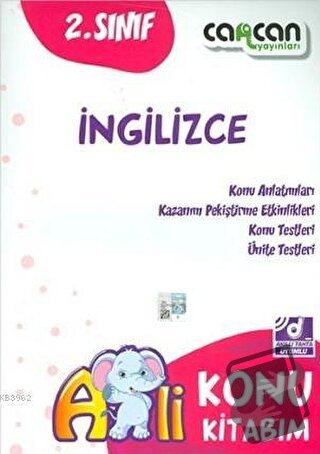 2. Sınıf İngilizce Konu Anlatımı - Kolektif - Cancan Yayınları - Fiyat