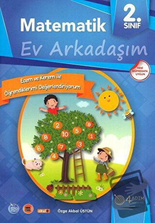 2. Sınıf Matematik - Ev Arkadaşım - Özge Akbal Üstün - 4 Adım Yayınlar