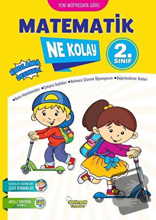 2.Sınıf Matematik Ne Kolay - Ekrem Aytar - Selimer Yayınları - Fiyatı 