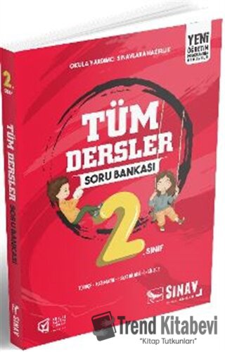 2. Sınıf Tüm Dersler Soru Bankası, Kolektif, Sınav Yayınları, Fiyatı, 