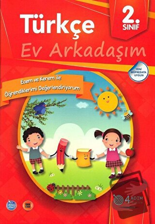 2. Sınıf Türkçe - Ev Arkadaşım - Özge Akbal Üstün - 4 Adım Yayınları -