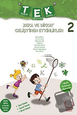 2. Sınıf Zeka ve Dikkat Geliştiren Etkinlikler + Yaprak Test Hediyeli 