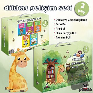 2 Yaş Dikkat Gelişim Seti - Afife Çoruk - Beyaz Panda Yayınları - Fiya