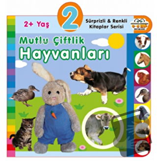 2+ Yaş Mutlu Çiftlik Hayvanları - Kolektif - 0-6 Yaş Yayınları - Fiyat