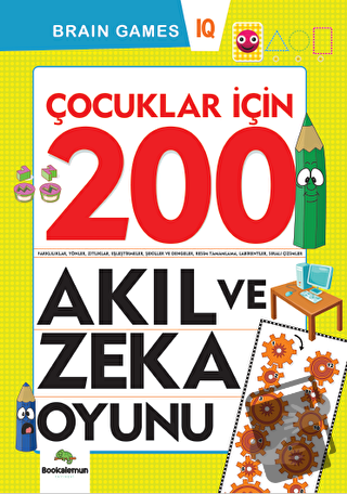 200 Akıl ve Zeka Oyunu - Furkan Karakaya - Bookalemun Yayınevi - Fiyat