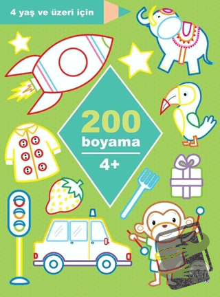 200 Boyama - Kolektif - Martı Çocuk Yayınları - Fiyatı - Yorumları - S