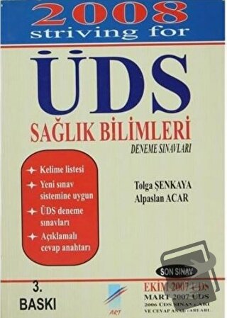 2008 ÜDS Sağlık Bilimleri Deneme Sınavları - Alpaslan Acar - Art Basın