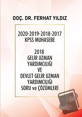 2018 Gelir Uzman Yardımcılığı ve Devlet Gelir Uzman Yardımcılığı Soru 