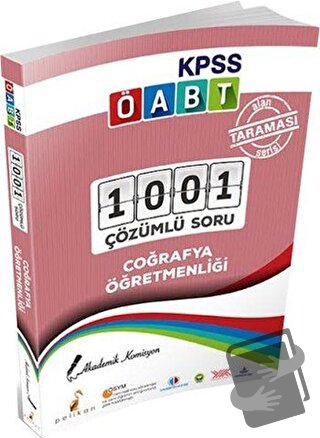 2018 KPSS ÖABT Coğrafya Öğretmenliği Alan Taraması Serisi 1001 Çözümlü