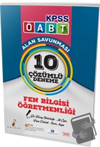 2018 KPSS ÖABT Fen Bilgisi Öğretmenliği Alan Savunması 10 Çözümlü Dene