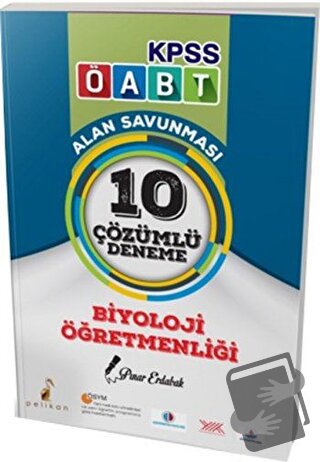 2018 ÖABT Biyoloji Öğretmenliği Alan Savunması 10 Çözümlü Deneme - Pın