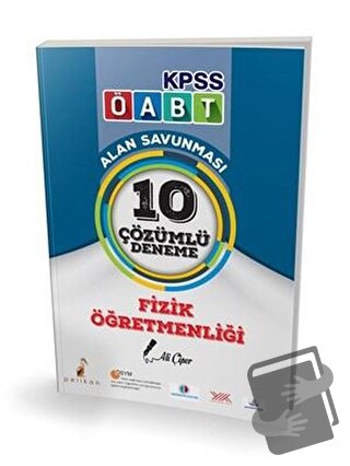 2018 ÖABT Fizik Öğretmenliği 10 Çözümlü Deneme - Ali Çiper - Pelikan T