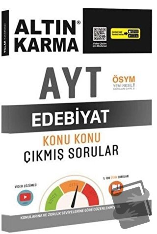 2020 AYT Edebiyat Konu Konu Çıkmış Sorular - Kolektif - Altın Karma Ya