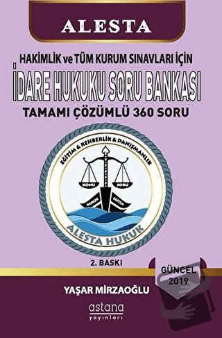 2020 Hakimlik ve Tüm Kurum Sınavları İçin İdare Hukuku Soru Bankası Ta