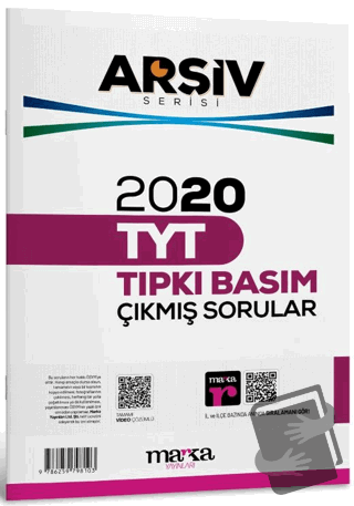 2020 TYT Arşiv Serisi Tıpkı Basım Çıkmış Sorular Tamamı Video Çözümlü 