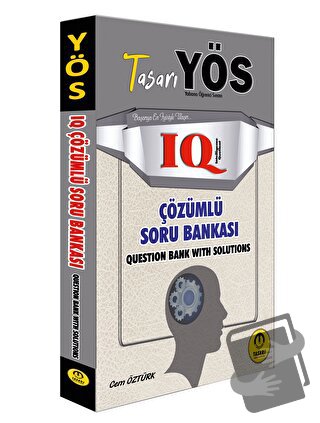 YÖS IQ Çözümlü Soru Bankası - Cem Öztürk - Tasarı Eğitim Yayınları - F