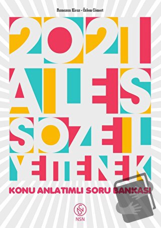 2021 ALES Sözel Yetenek Konu Anlatımlı Soru Bankası - Özlem Cömert - N