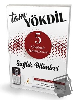 Tam YÖKDİL Sağlık Bilimleri Çözümlü 5 Deneme Sınavı - Gürcan Günay - P