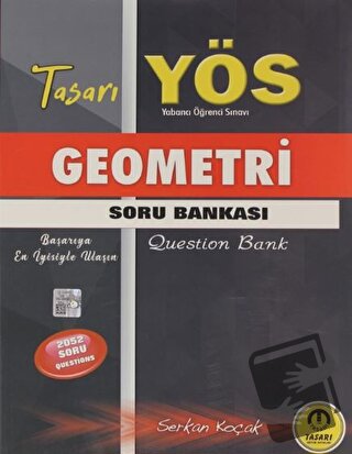 YÖS Geometri Soru Bankası - Serkan Koçak - Tasarı Eğitim Yayınları - F