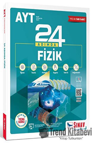 2022 AYT Fizik 24 Adımda Konu Anlatımlı Soru Bankası, Kolektif, Sınav 