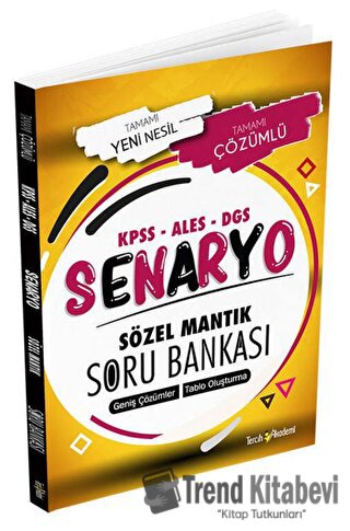 2022 KPSS ALES DGS Sözel Mantık Senaryo Soru Bankası Çözümlü Tercih Ak