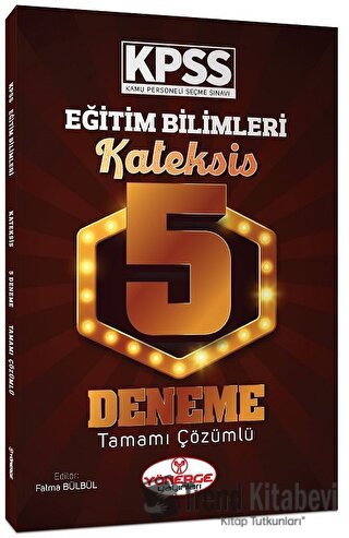 2022 KPSS Eğitim Bilimleri Kateksis Çözümlü 5 Deneme Yönerge Yayınları