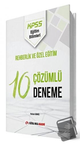 2022 KPSS Eğitim Bilimleri Rehberlik ve Özel Eğitim Çözümlü 10 Deneme 