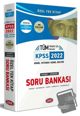 2022 KPSS Genel Yetenek - Genel Kültür Cevaplı - Çözümlü Soru Bankası 