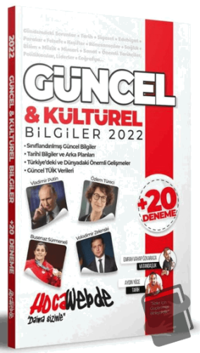 2022 KPSS Güncel ve Kültürel Bilgiler 20 Deneme İlaveli - Emrah Vahap 