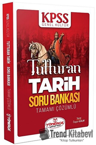 2022 KPSS Tarih Tutturan Soru Bankası Çözümlü Yönerge Yayınları, Özgür