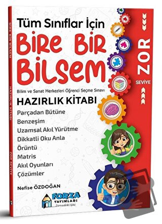 2022 Tüm Sınıflar İçin Bire Bir Bilsem Zor Seviye Hazırlık Kitapları -