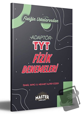 2022 TYT Adaptör Fizik Denemeleri - Kolektif - Master Hocam Yayınevi -