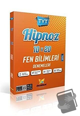 2022 TYT Hipnoz 10 X 20 Fen Bilimleri Denemeleri - Kolektif - Denklem 