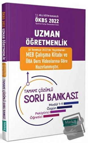 2022 Uzman Öğretmenlik Tamamı Çözümlü Soru Bankası - Kolektif - Markaj