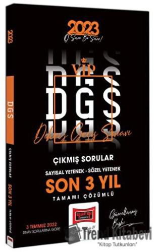 2023 DGS Son 3 Yıl Tamamı Çözümlü Çıkmış Sınav Soruları Yargı Yayınevi