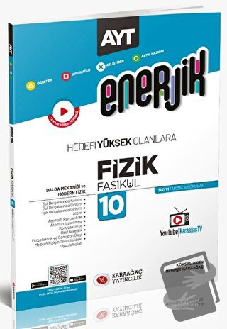 2023 Enerjik AYT Fizik Fasikülleri - 10 - Kolektif - Karaağaç Yayıncıl