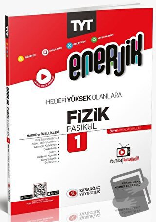 2023 Enerjik TYT Fizik Fasikülleri - 1 - Kolektif - Karaağaç Yayıncılı