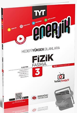 2023 Enerjik TYT Fizik Fasikülleri - 3 - Kolektif - Karaağaç Yayıncılı