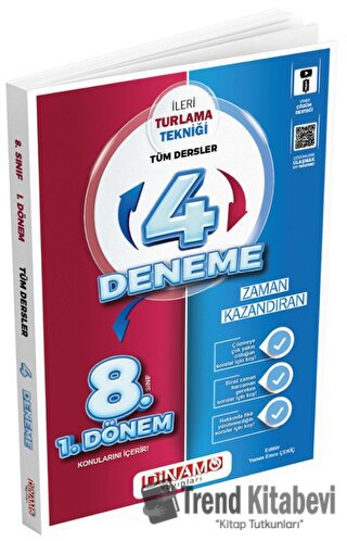 2023 İleri Turlama Tekniği 8. Sınıf 1. Dönem Tüm Dersler 4 Deneme, Yun