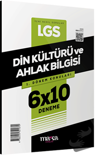 2024 LGS 1. Dönem Konuları Din Kültürü ve Ahlak Bilgisi 6x10 Deneme - 