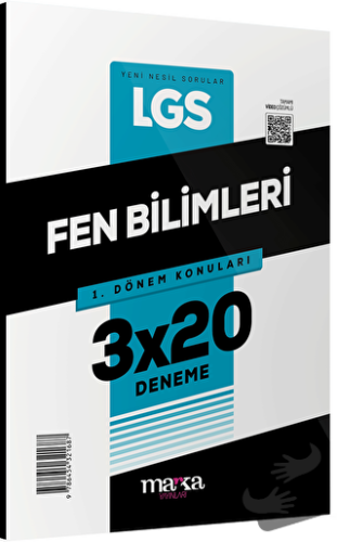 2024 LGS 1. Dönem Konuları Fen Bilimleri 3x20 Deneme - Kolektif - Mark