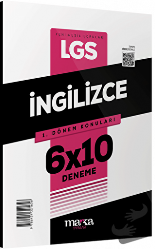 2024 LGS 1.Dönem Konuları İngilizce 6 Deneme - Kolektif - Marka Yayınl