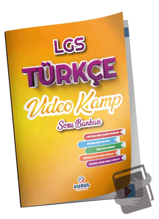 2023 LGS Video Kamp Türkçe Soru Bankası - Kolektif - Kurul Yayıncılık 